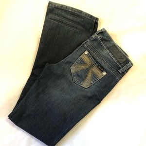 Women’s Seven7 Jeans dark wash bootcut sz 4